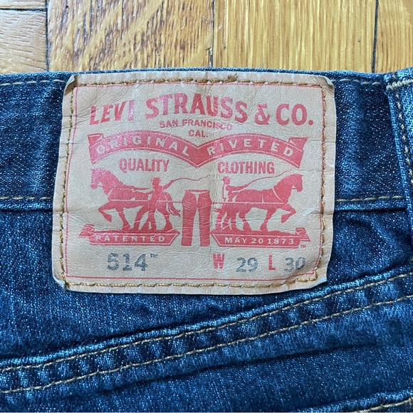 Levi’s Men’s 514 Straight Leg Jeans 29 x 30 - Picture 3 of 9